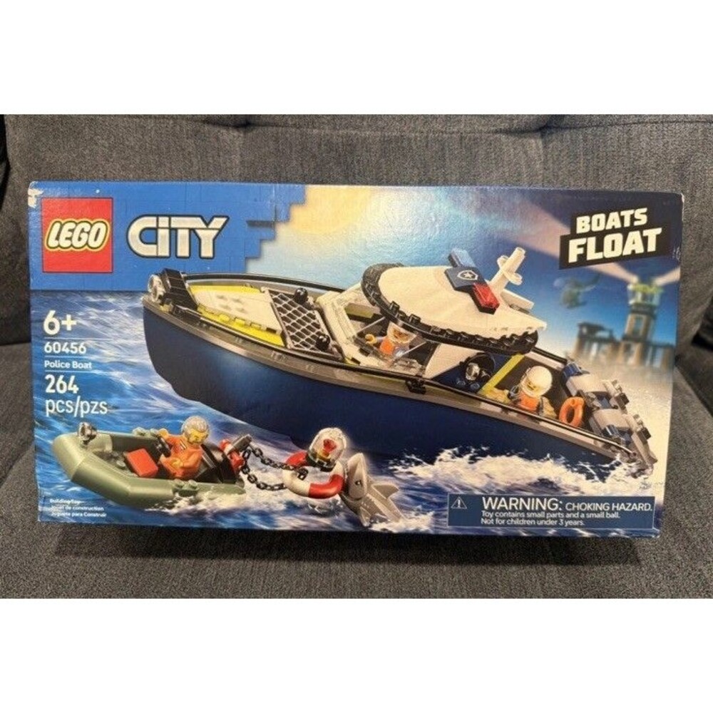 Lego City Police Boat Lego Set No 60456 Brand New Sealed